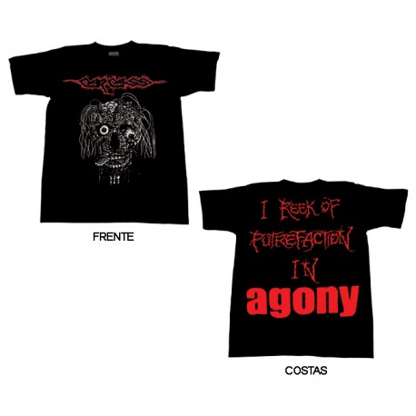Carcass - T-Shirt - Rotting Face