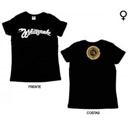 Whitesnake - T-Shirt de Mulher - Classic Logo