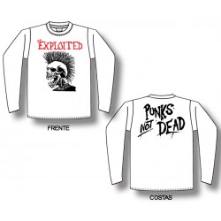 The Exploited - Long Sleeve - Punks Not Dead