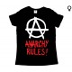 Anarchy Rules - T-Shirt de Mulher - Logo 2