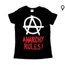 Anarchy Rules - T-Shirt de Mulher - Anarchy