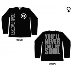Fear Factory - Long Sleeve de Mulher - You´ll Never Take my Soul