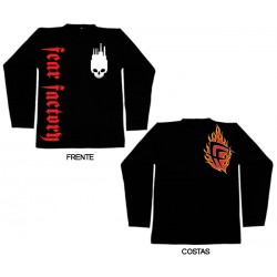 Fear Factory - Long Sleeve - Flames Logo