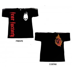 Fear Factory - T-Shirt - Flames Logo