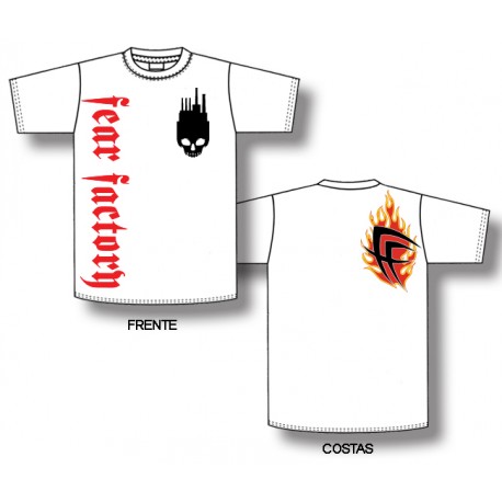 Fear Factory - T-Shirt - Flames Logo