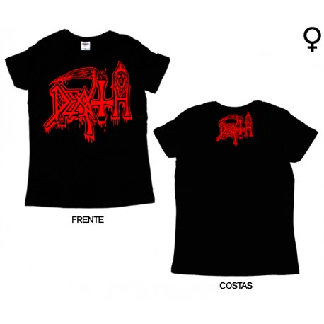 Death - T-Shirt de Mulher - Logo