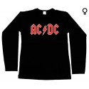AC/DC - Long Sleeve de Mulher - Logo