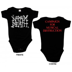 Napalm Death - Body de Bebé - Scum Logo