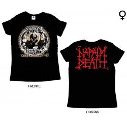 Napalm Death - T-Shirt de Mulher - Smear Campaign