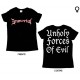 Immortal - T-Shirt de Mulher - Unholy Forces of  Evil
