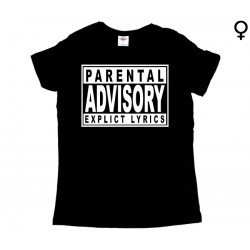Parental Advisory - T-Shirt de Mulher - P.A.E.L