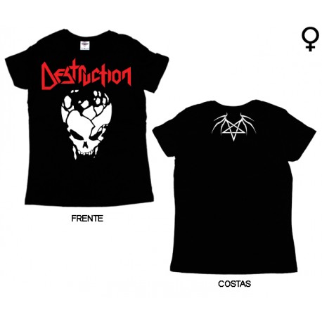 Destruction - T-Shirt de Mulher - Skull