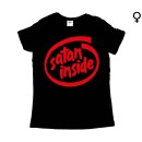 Intel - T-Shirt de Mulher - Satan Inside
