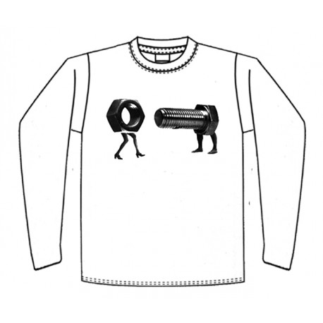 Parafuso + Porca - Long Sleeve - Imagem