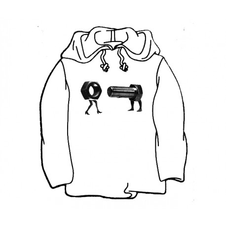 Parafuso + Porca - Sweat - Imagem