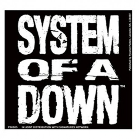 System Of A Down - Autocolante - Logo
