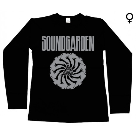 Soundgarden - Long Sleeve de Mulher - Logo