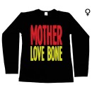 Mother Love Bone - Long Sleeve de Mulher - Logo