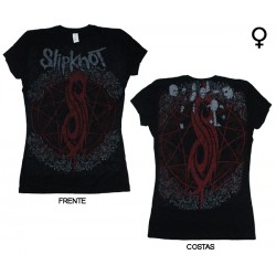Slipknot - T-Shirt de Mulher - Star