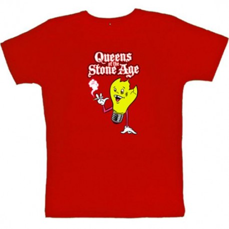 Queens of the Stone Age - T-Shirt - Smoking Bulb