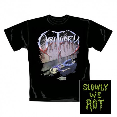 Obituary - T-Shirt - Slowly we Rot