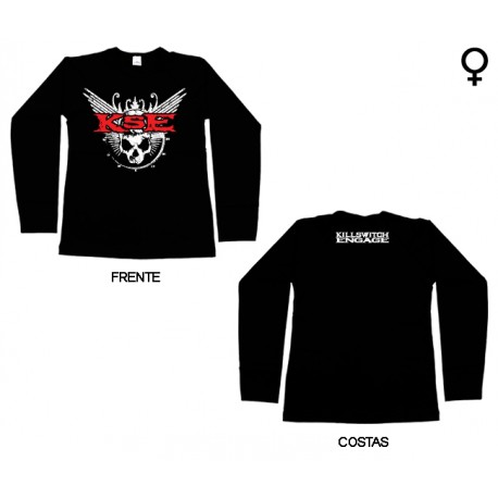 Killswitch Engage - Long Sleeve de Mulher - Logo