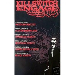 Killswitch Engage - Poster - UK Tour