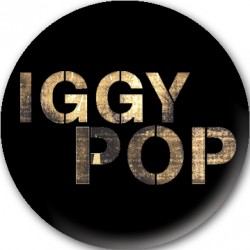 Iggy Pop - Crachá - Logo