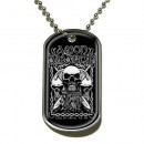 Amon Amarth - Dog Tag - Bearded Skull