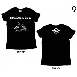 Chimaira - T-Shirt de Mulher - Skull & Snake
