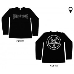 Cradle of Filth - Long Sleeve de Mulher - Logo