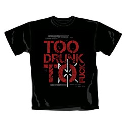 Dead Kennedys - T-Shirt - Too Drunk to Fuck
