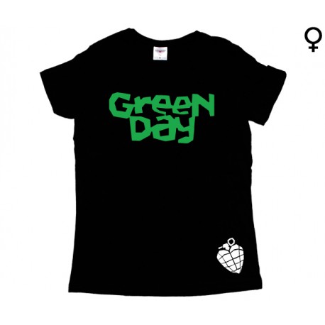Green Day - T-Shirt de Mulher - Logo