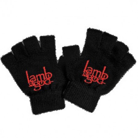 Lamb Of God - Luvas - Red Logo