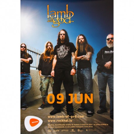 Lamb Of God - Poster - In Concert