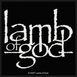 Lamb Of God - Patch - Classic White