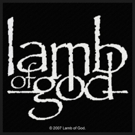 Lamb Of God - Patch - Classic White
