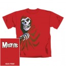 Misfits - T-Shirt - All Over Red Fiend