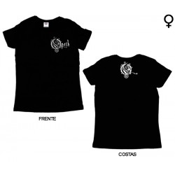 Opeth - T-Shirt de Mulher - Small Logo