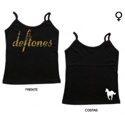 Deftones - Top de Mulher - Logo