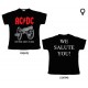 AC/DC - T-Shirt de Mulher - For Those About to Rock