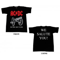 AC/DC - T-Shirt - For Those About to Rock