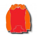 Sweat Shirts Carapuço e Bolso Canguru - Conjugação de Duas Cores