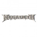 Megadeth - Pin - Chrome Logo