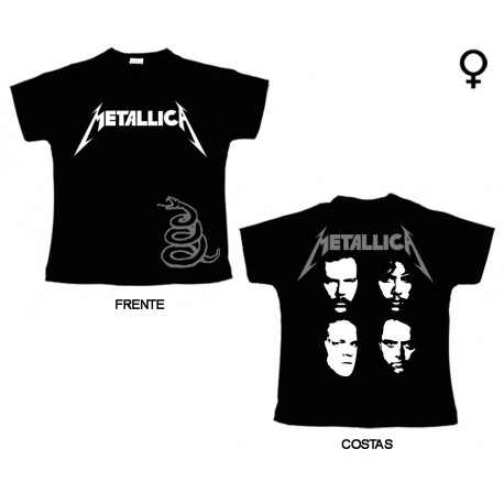 Metallica - T-Shirt de Mulher - Snake