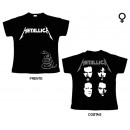 Metallica - T-Shirt de Mulher - Snake
