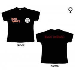 Iron Maiden - T-Shirt de Mulher - Eddie Logo