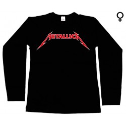 Metallica - Long Sleeve de Mulher - Logo