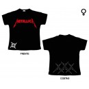 Metallica - T-Shirt de Mulher - Ninja Star