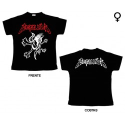Metallica - T-Shirt de Mulher - Bones Skull